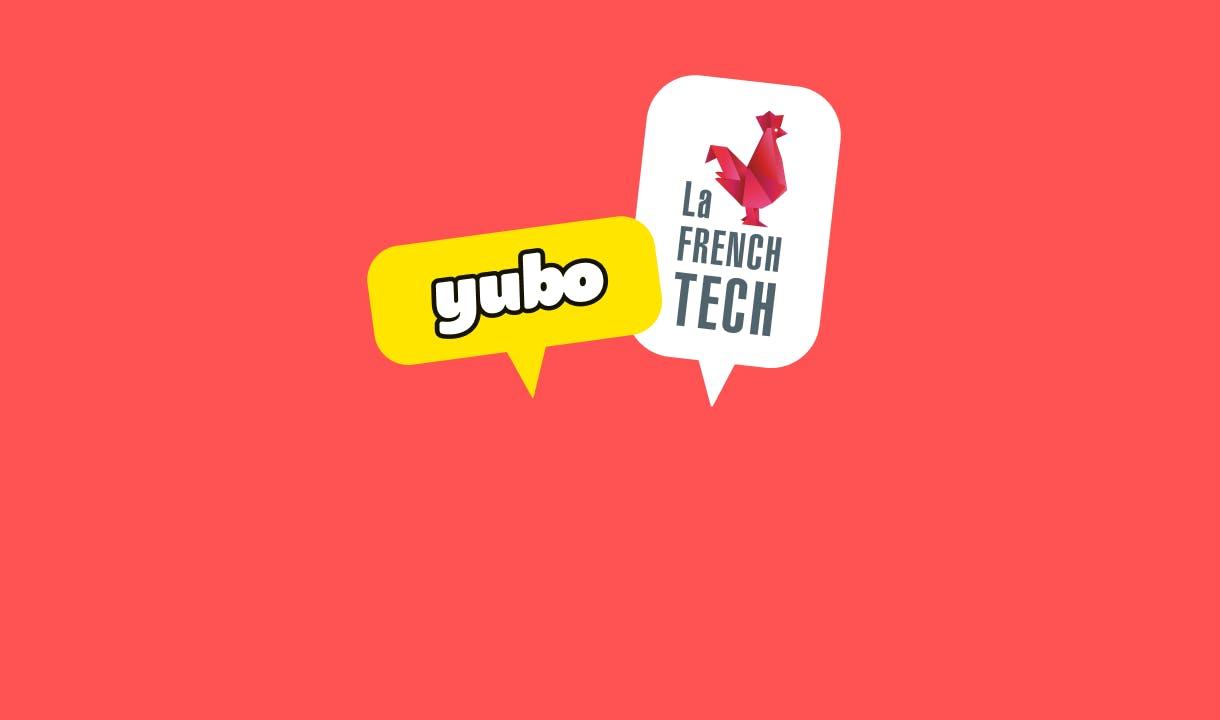 Logo Yubo et le logo de la French Tech