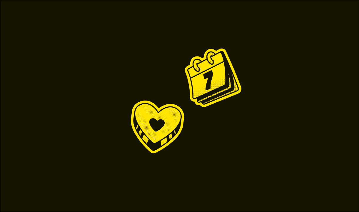 heart and calendar emoji